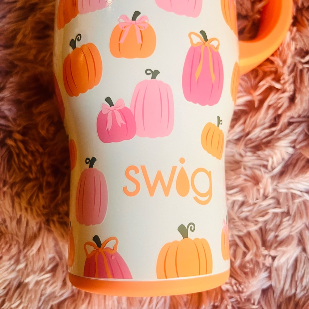 SWig Pumpkin Print Tumbler - Picture 2 of 6